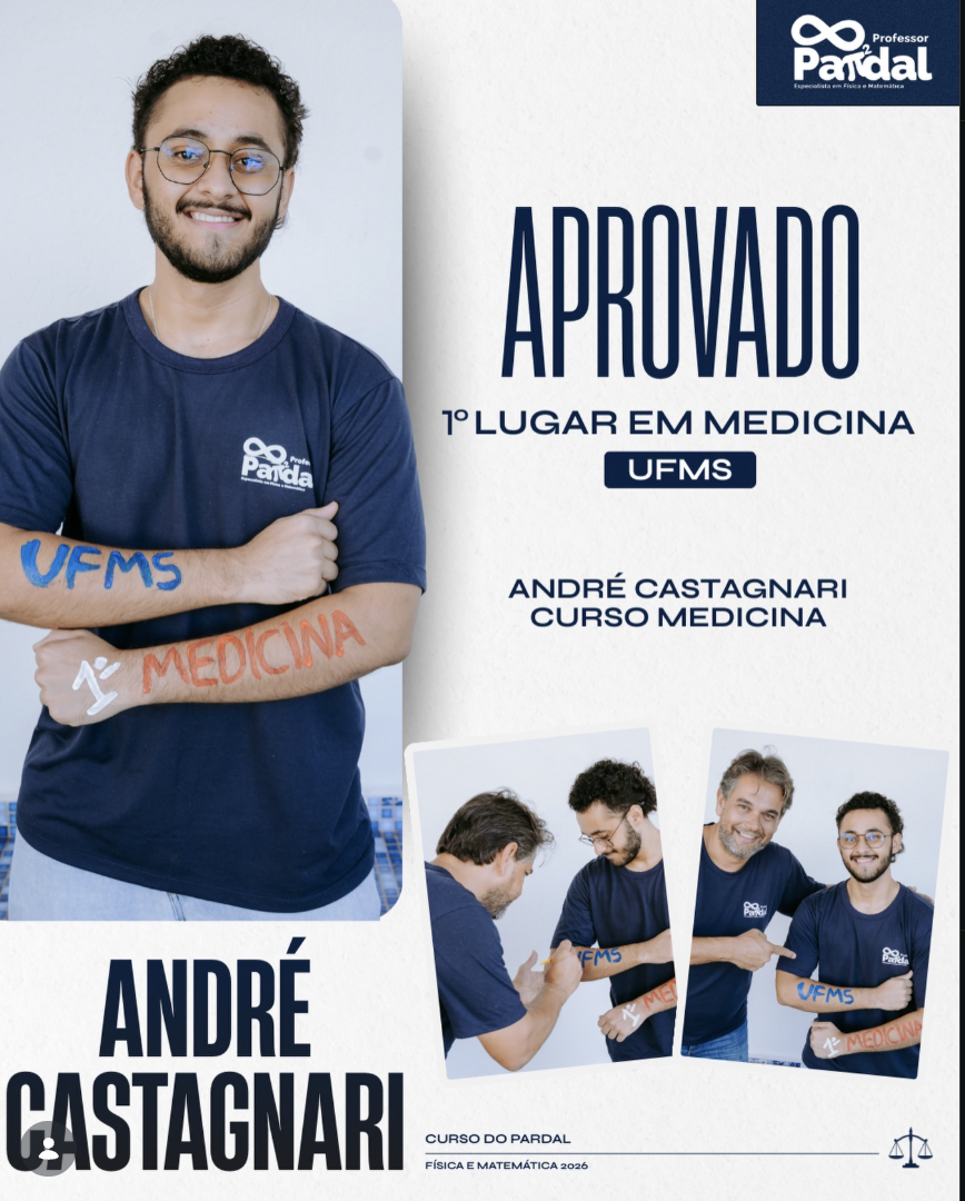 Alunos aprovados pelo curso Um PASSE de cada vez