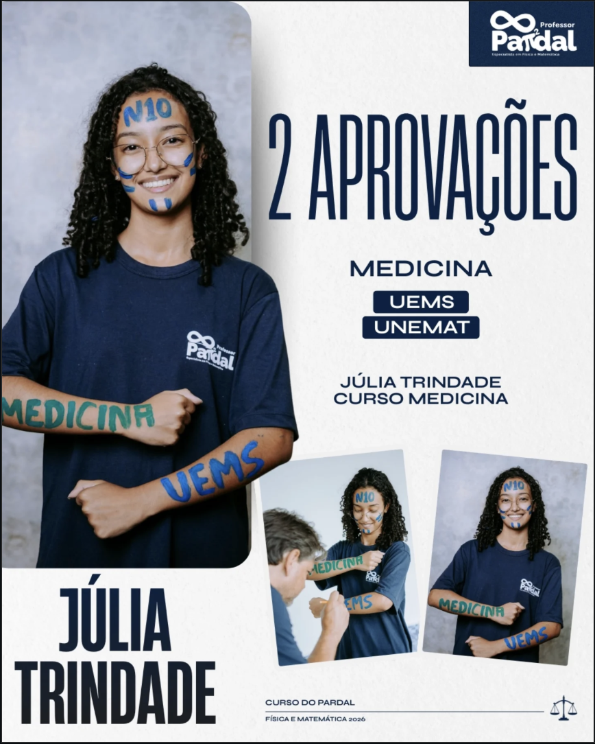 Alunos aprovados pelo curso Um PASSE de cada vez