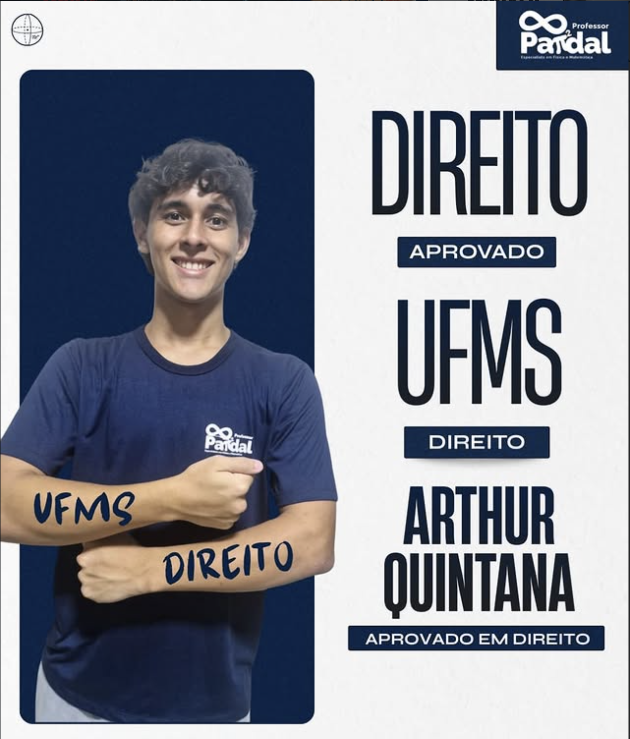 Alunos aprovados pelo curso Um PASSE de cada vez